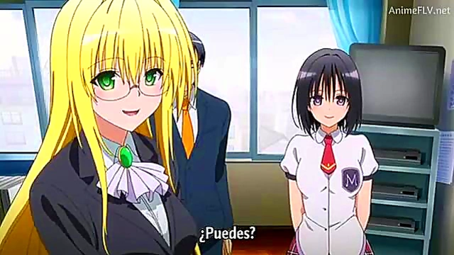 Hot Anime Chick Gets Wild In To Love-Ru DarknessOAD Session