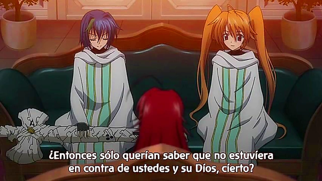 HentaixD New Anime Ecchi Scene With Cute Girls And Steamy Action