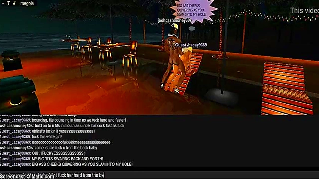 Lacey Beach – 3D Anime Game Porn With Hot IMVU Action