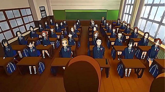 K-ON! Anime Girls Rock Out With Sexy Music & Seductive Moves