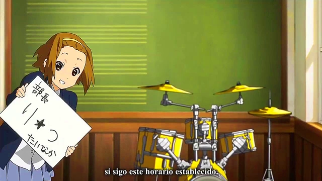 K-ON! Anime Girls Rock Out With Sexy Music & Seductive Moves