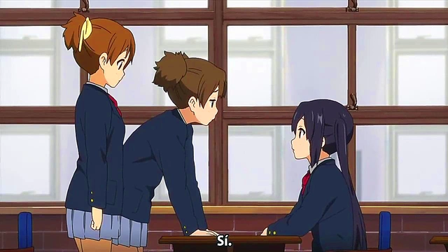 K-ON! Anime Girls Rock Out With Sexy Music & Seductive Moves