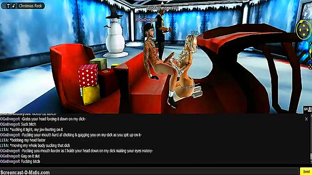 Lita X-Mas 3D Anime Porn Adventure – Hot IMVU Game Action