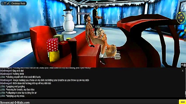 Lita X-Mas 3D Anime Porn Adventure – Hot IMVU Game Action