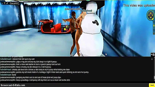 Divide X-Mas – 3D Anime Couple Enjoy Naughty Holiday Fun