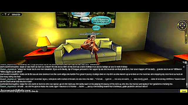 3D IMVU Porn Adventure – Beach House Fun With Anime Girls