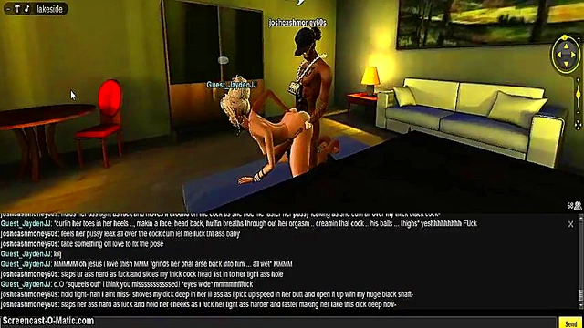 3D IMVU Porn Adventure – Beach House Fun With Anime Girls