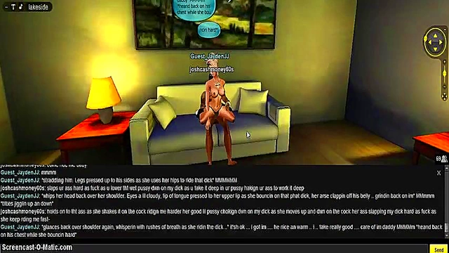 3D IMVU Porn Adventure – Beach House Fun With Anime Girls