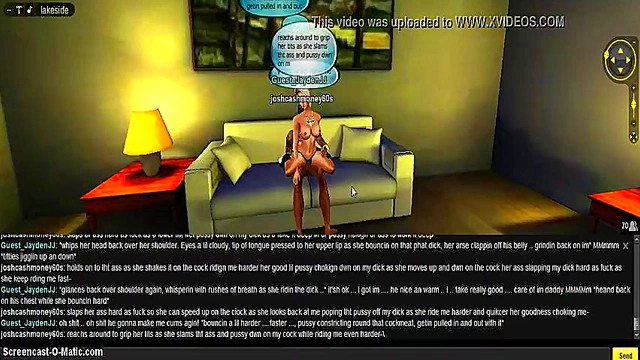 3D IMVU Porn Adventure – Beach House Fun With Anime Girls