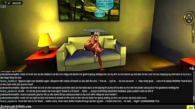 3D IMVU Porn Adventure – Beach House Fun With Anime Girls