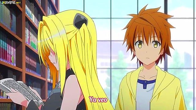 Hot Anime Chick Gets Wild in To Love-Ru Darkness Episode 7 Ecchi Scene