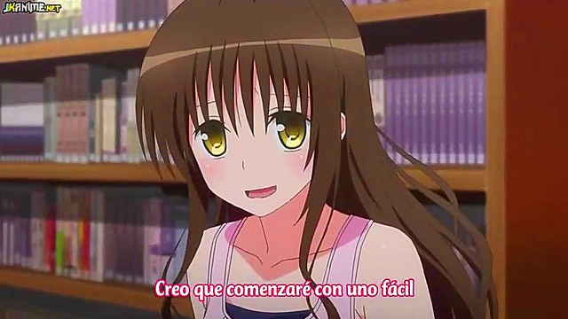 Hot Anime Chick Gets Wild in To Love-Ru Darkness Episode 7 Ecchi Scene