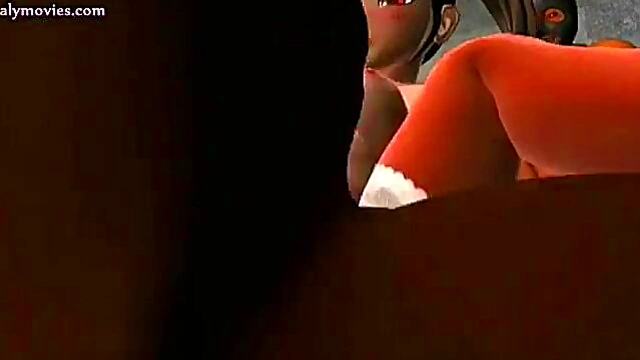 Animated Honey Gets Banged Hard in 3D Hentai Action