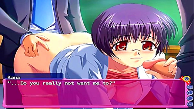 Magical Teacher Anime – Hot Eroge Sex Scene With Cute Schoolgirls