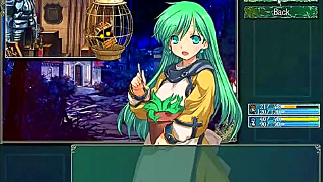 Big-Titted Anime Babe from Let's Play Rance Gets Fucked Hard & Cums