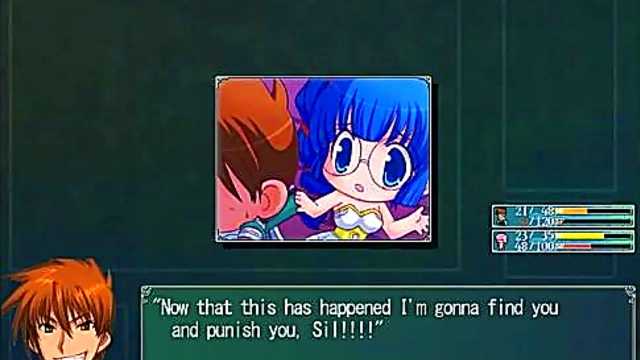 Big-Titted Anime Babe from Let's Play Rance Gets Fucked Hard & Cums