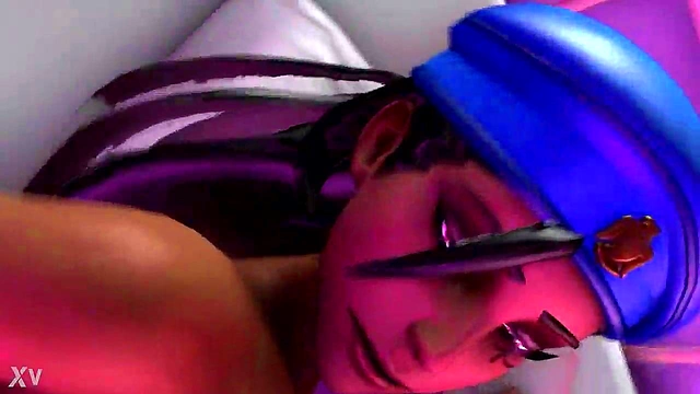 Fully Naked Futa Pharah & Ana Engage in Steamy 3D Hentai Action