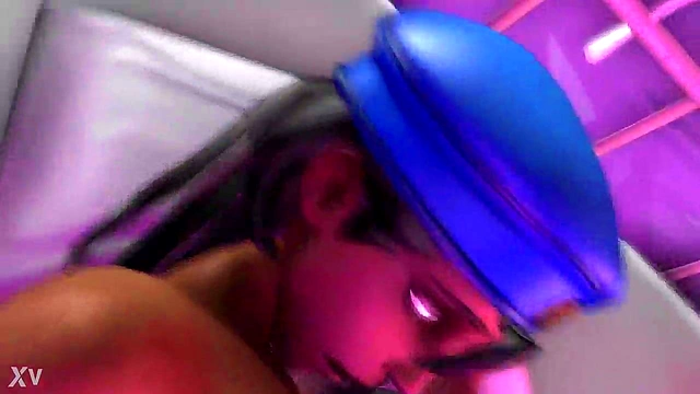 Fully Naked Futa Pharah & Ana Engage in Steamy 3D Hentai Action