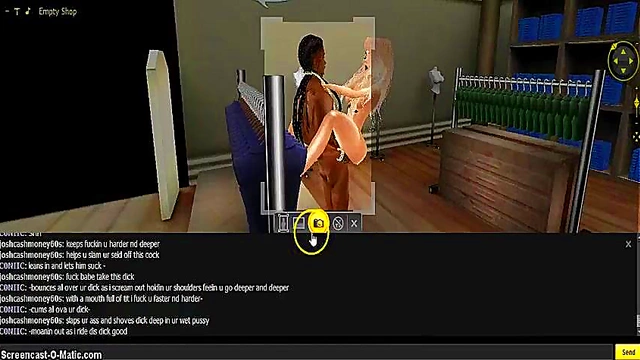 3D Anime Game Chick Gets Fucked Hard In IMVU Porn Scene