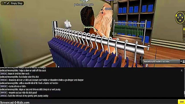 3D Anime Game Chick Gets Fucked Hard In IMVU Porn Scene