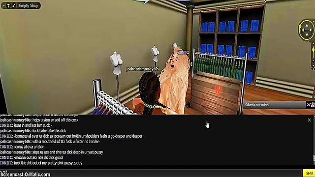 3D Anime Game Chick Gets Fucked Hard In IMVU Porn Scene