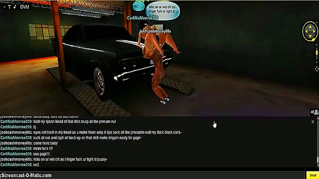 Carmiia DMV – 3D Anime Game Goddess Rides Dick Hard In IMVU Style Porn