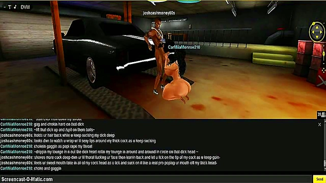 Carmiia DMV – 3D Anime Game Goddess Rides Dick Hard In IMVU Style Porn