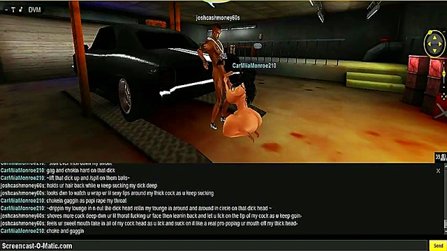 Carmiia DMV – 3D Anime Game Goddess Rides Dick Hard In IMVU Style Porn