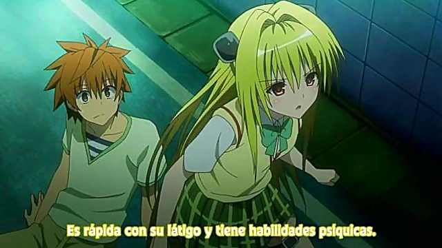 To Love-Ru Darkness – Anime Couple Engage in Hot Ecchi Action