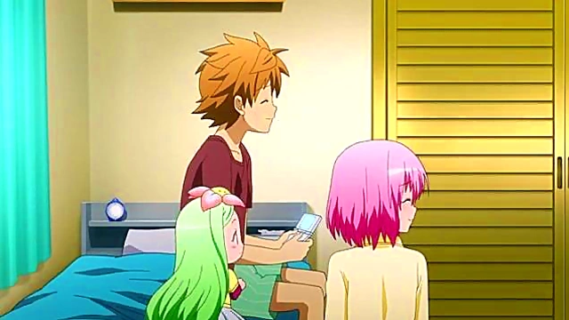 To Love-Ru Darkness – Anime Couple Engage in Hot Ecchi Action