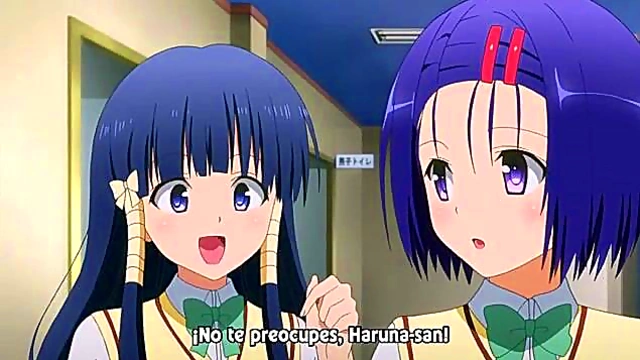 To Love-Ru Darkness – Anime Couple Engage in Hot Ecchi Action