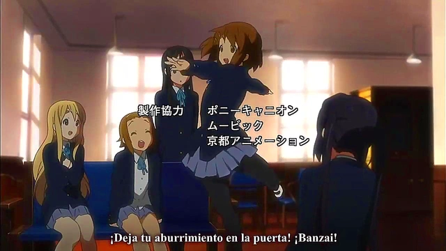 K-ON! Anime Girls Rock Out With Sexy Music & Seductive Moves