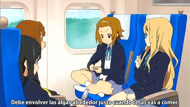 K-ON! Anime Girls Rock Out With Sexy Music & Seductive Moves