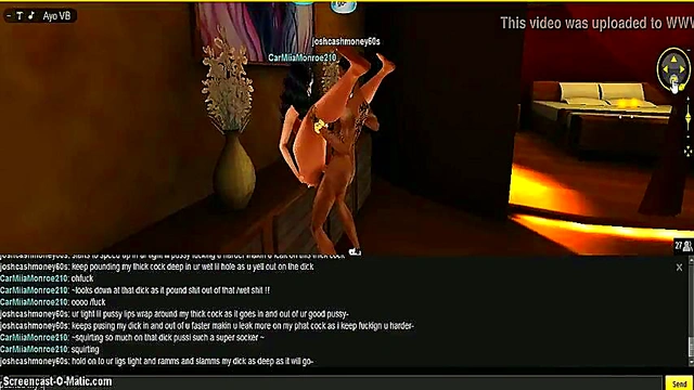 Carmiia Seduces in Bedroom – 3D Anime Porn Adventure