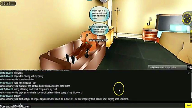 3D Porn Diva Gets Wild in Hotel Room With Game IMVU Animations