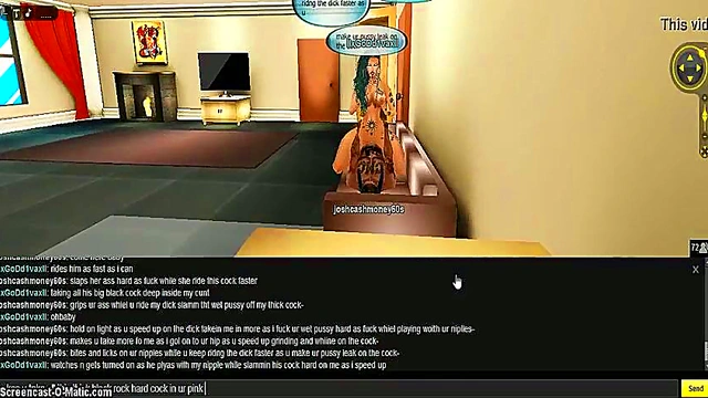 3D Porn Diva Gets Wild in Hotel Room With Game IMVU Animations