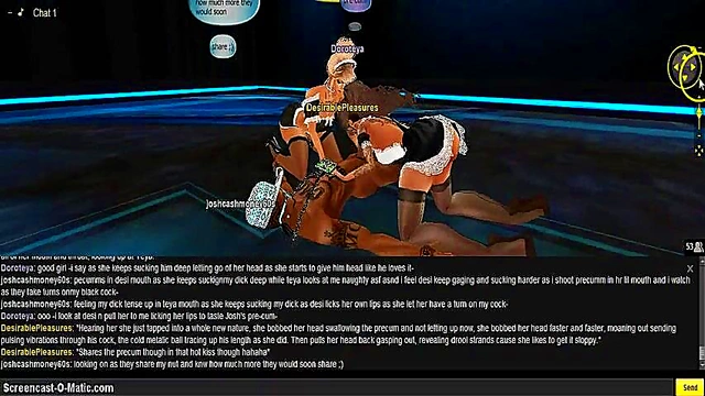 Teya Shares Her Wet Pussy for DP Fun in 3D Anime Adventure