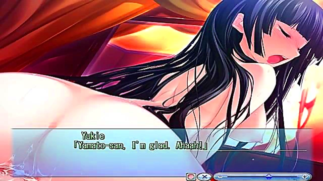 Majikoi Anime Sex – Yuki Takes Her Lover In A Hot Eroge Fantasy Scene