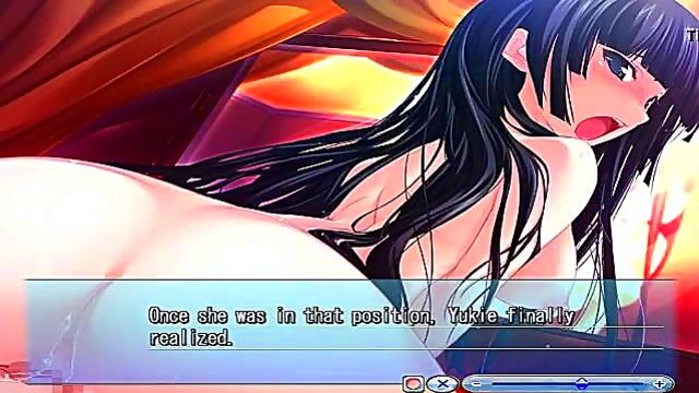 Majikoi Anime Sex – Yuki Takes Her Lover In A Hot Eroge Fantasy Scene