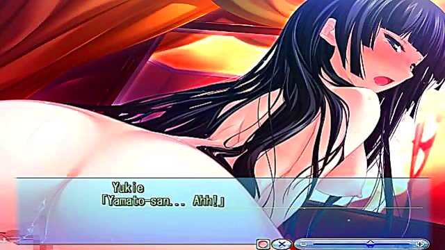 Majikoi Anime Sex – Yuki Takes Her Lover In A Hot Eroge Fantasy Scene