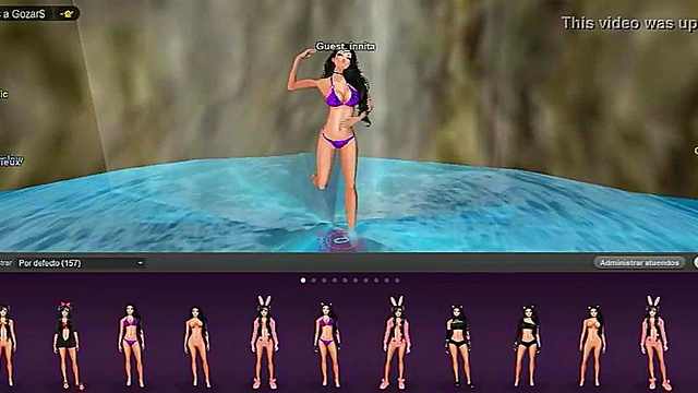Enjoy Virtual Sex With Anime Avatar in IMVU Room