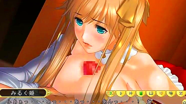 Animated Hime Boins Take On Game Action With Horny Hentai Cuts