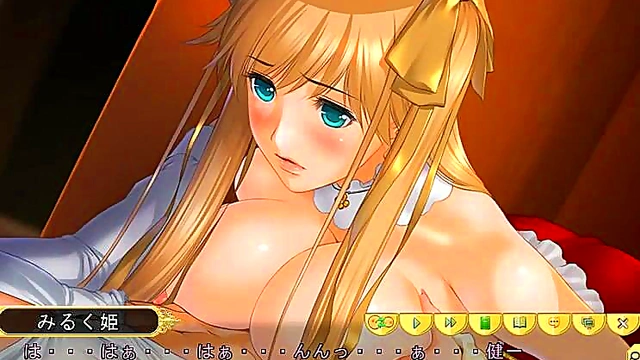 Animated Hime Boins Take On Game Action With Horny Hentai Cuts