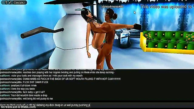 CultFawn X-Mas – 3D Anime Chick Gets Pounded In Festive Porn Adventure