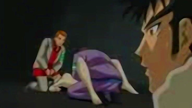 Hentai Girl Gets Roughly Gangbanged In Front Of Hero For Hardcore Action