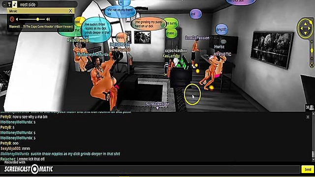 West Side Orgy – 3D Anime Porn Couples Get Wild In IMVU Game