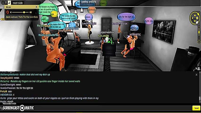 West Side Orgy – 3D Anime Porn Couples Get Wild In IMVU Game