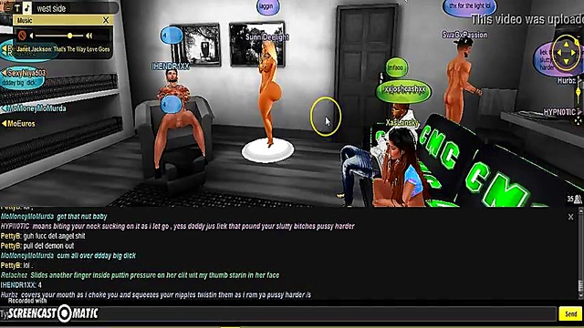 West Side Orgy – 3D Anime Porn Couples Get Wild In IMVU Game