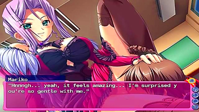 Horny Magical Teacher Seduces Student for Anime Eroge Action