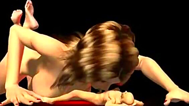 3D Cartoon Hentai Babe Rides Dick Hard For Juicy Creampie Finish